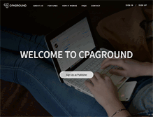 Tablet Screenshot of cpaground.com